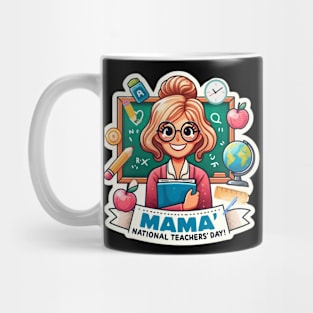 Super Mom Teacher Mug